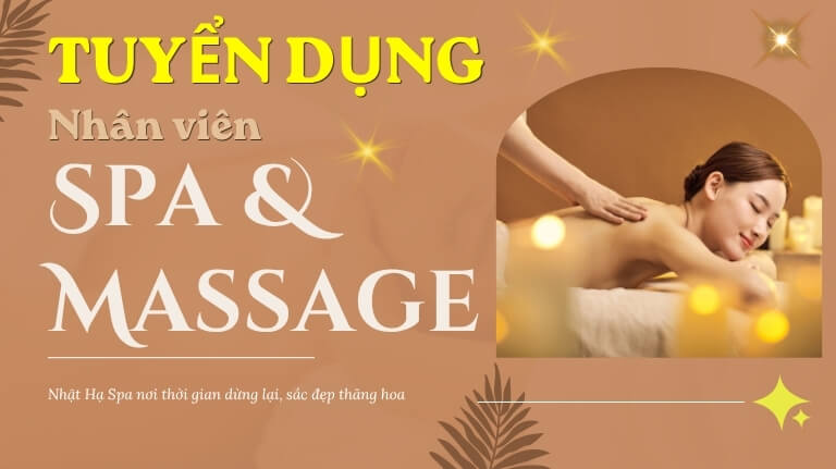 Tuyển dụng Spa, Massage - Việc làm hấp dẫn tại Khe Sanh, Quảng Trị